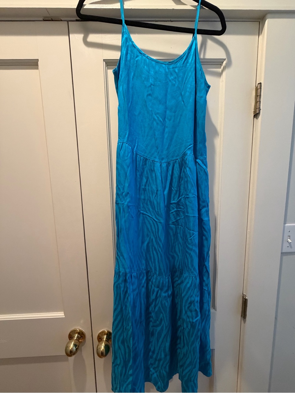 Prima Donna Turquoise Tiered Sleeveless Swim Coverup - Picture 5 of 5